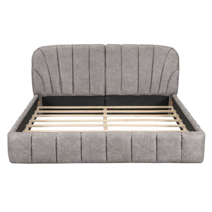 Elegant Design Upholstered Platform Bed - The Sleep Loft - Online Mattress Showroom NYC
