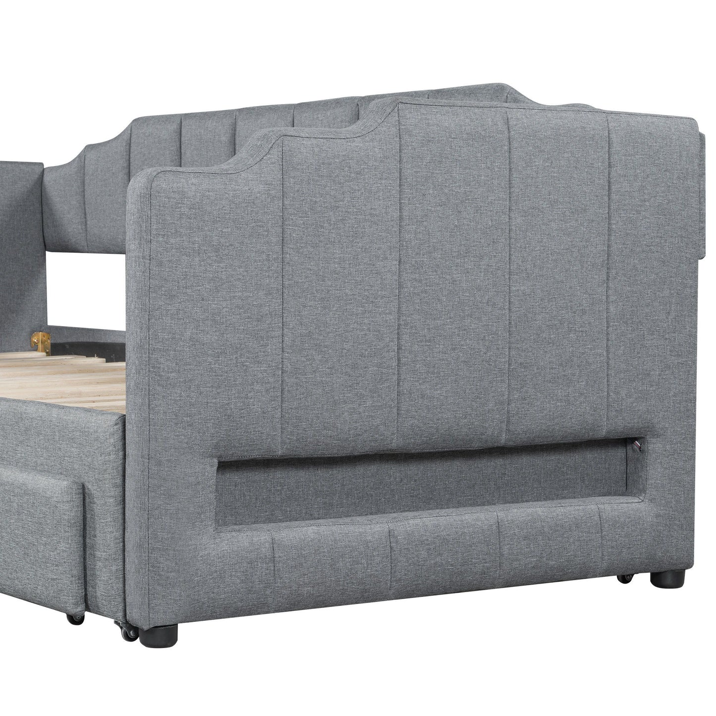Extendable Daybed With LED Light And 2 Storage Drawers - The Sleep Loft - Online Mattress Showroom NYC