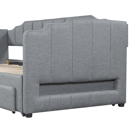 Extendable Daybed With LED Light And 2 Storage Drawers - The Sleep Loft - Online Mattress Showroom NYC