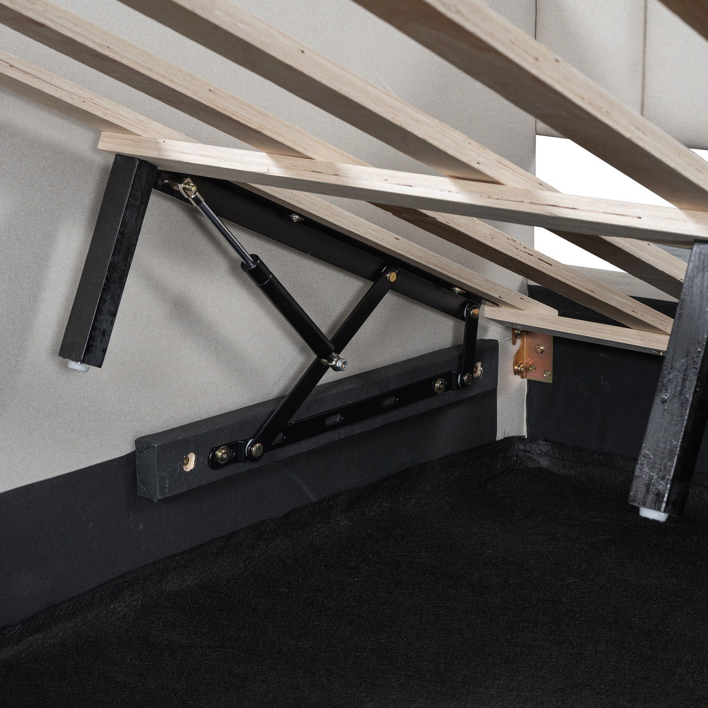 Modern Upholstered Daybed With Underneath Storage - The Sleep Loft - Online Mattress Showroom NYC