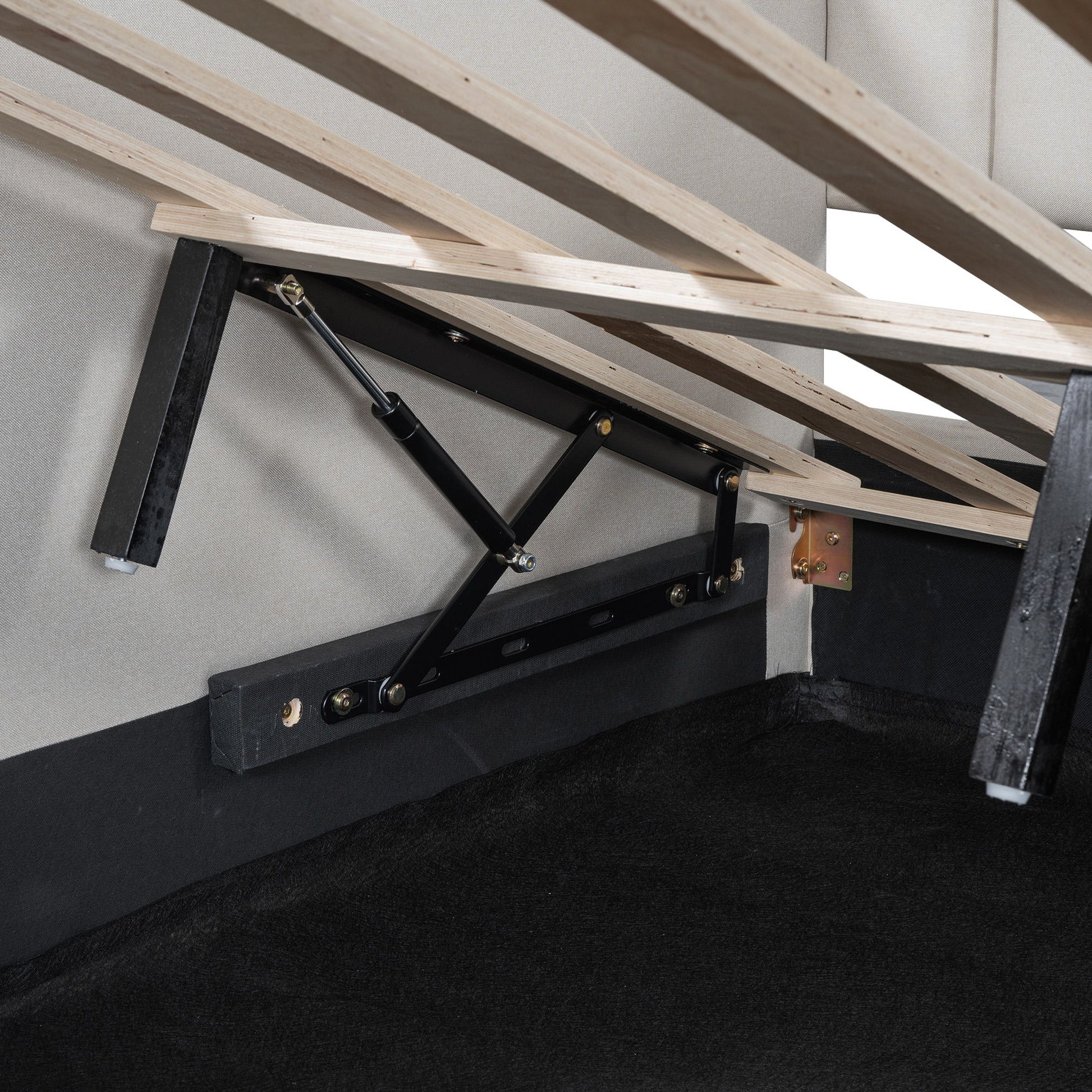 Modern Upholstered Daybed With Underneath Storage - The Sleep Loft - Online Mattress Showroom NYC