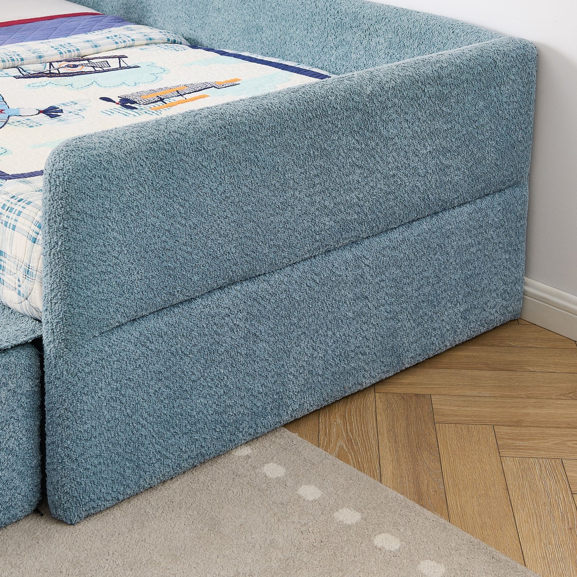 Safe Kids Bed With Guardrails And Storage - The Sleep Loft - Online Mattress Showroom NYC