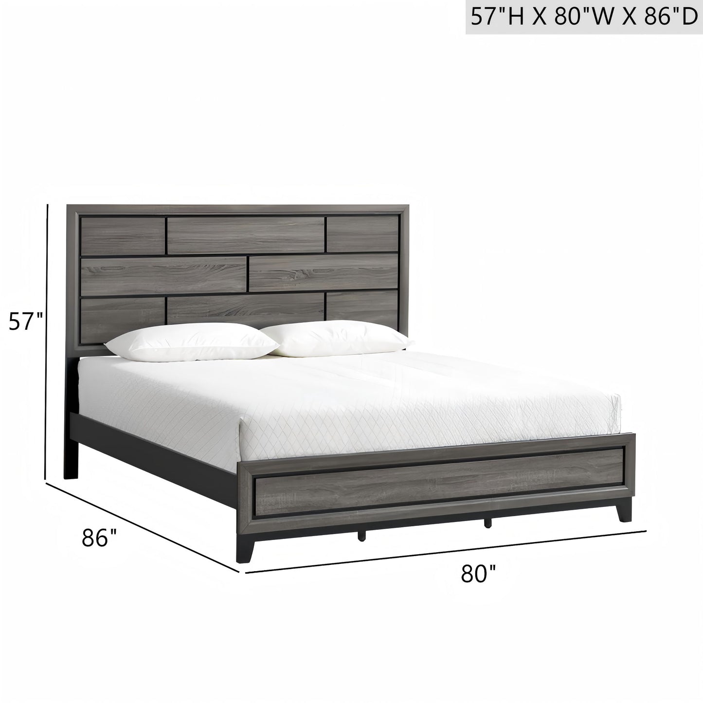 Glasgow - Bed Frame With Durable Construction - The Sleep Loft - Online Mattress Showroom NYC