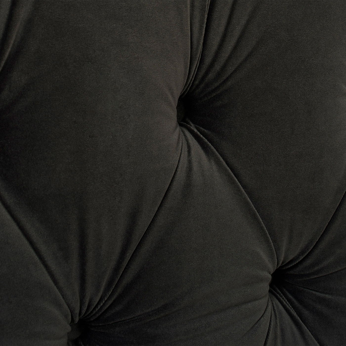 David - King Tufted Wingback Bed - Dark Charcoal Gray - The Sleep Loft - Online Mattress Showroom NYC