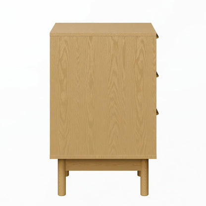 Fluted 3 Drawer Dresser