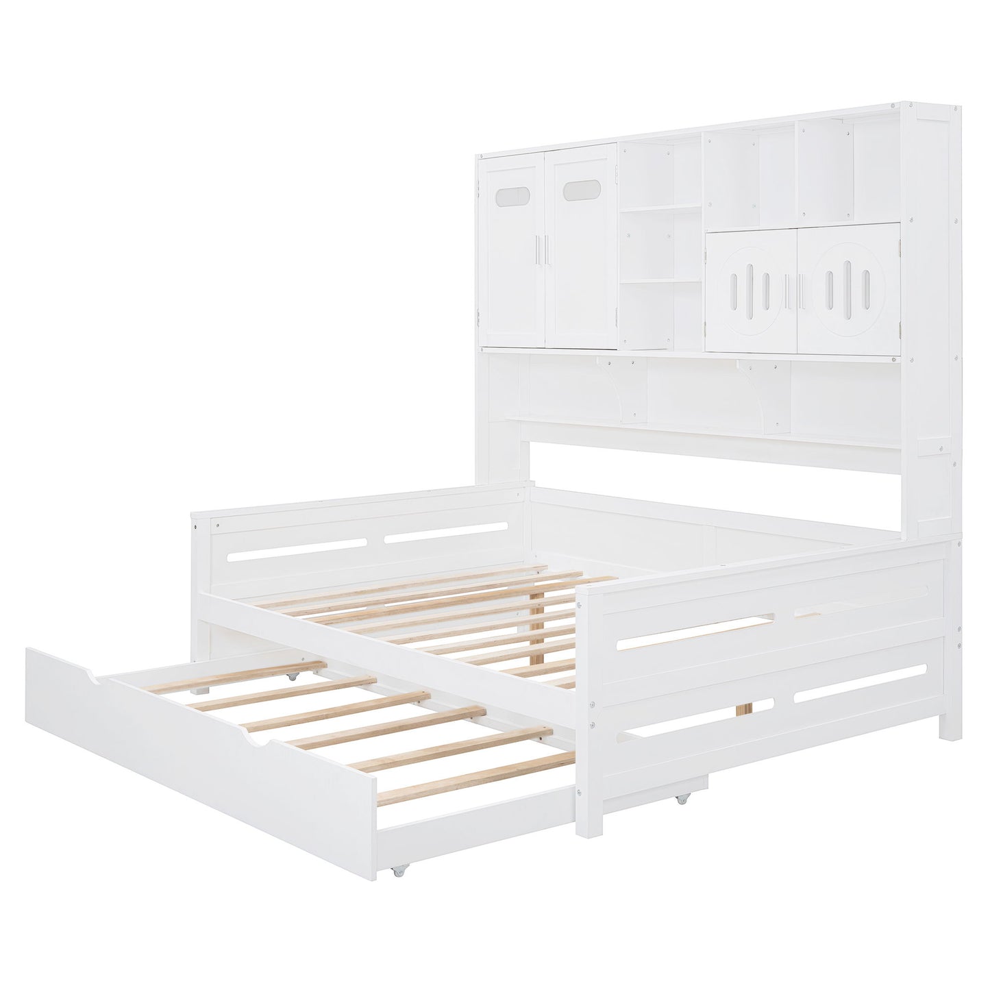 Daybed With All-In-One Cabinet And Shelf - The Sleep Loft - Online Mattress Showroom NYC