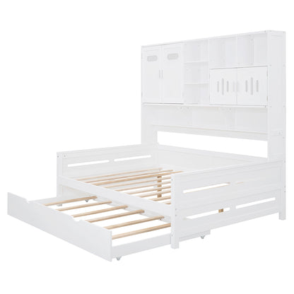 Daybed With All-In-One Cabinet And Shelf - The Sleep Loft - Online Mattress Showroom NYC