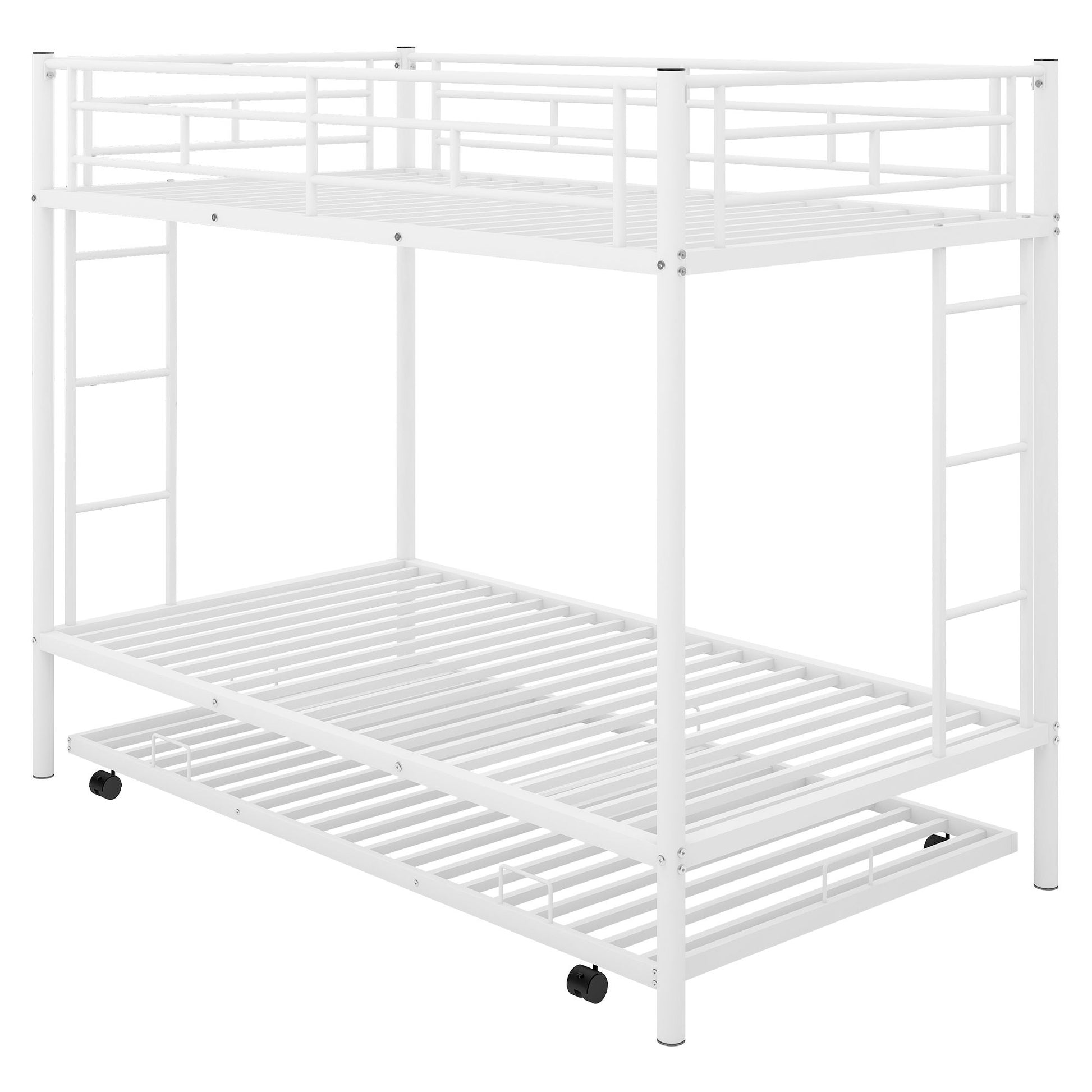 Twin Over Twin Bunk Bed With Trundle - The Sleep Loft - Online Mattress Showroom NYC