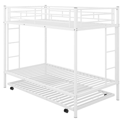 Twin Over Twin Bunk Bed With Trundle - The Sleep Loft - Online Mattress Showroom NYC