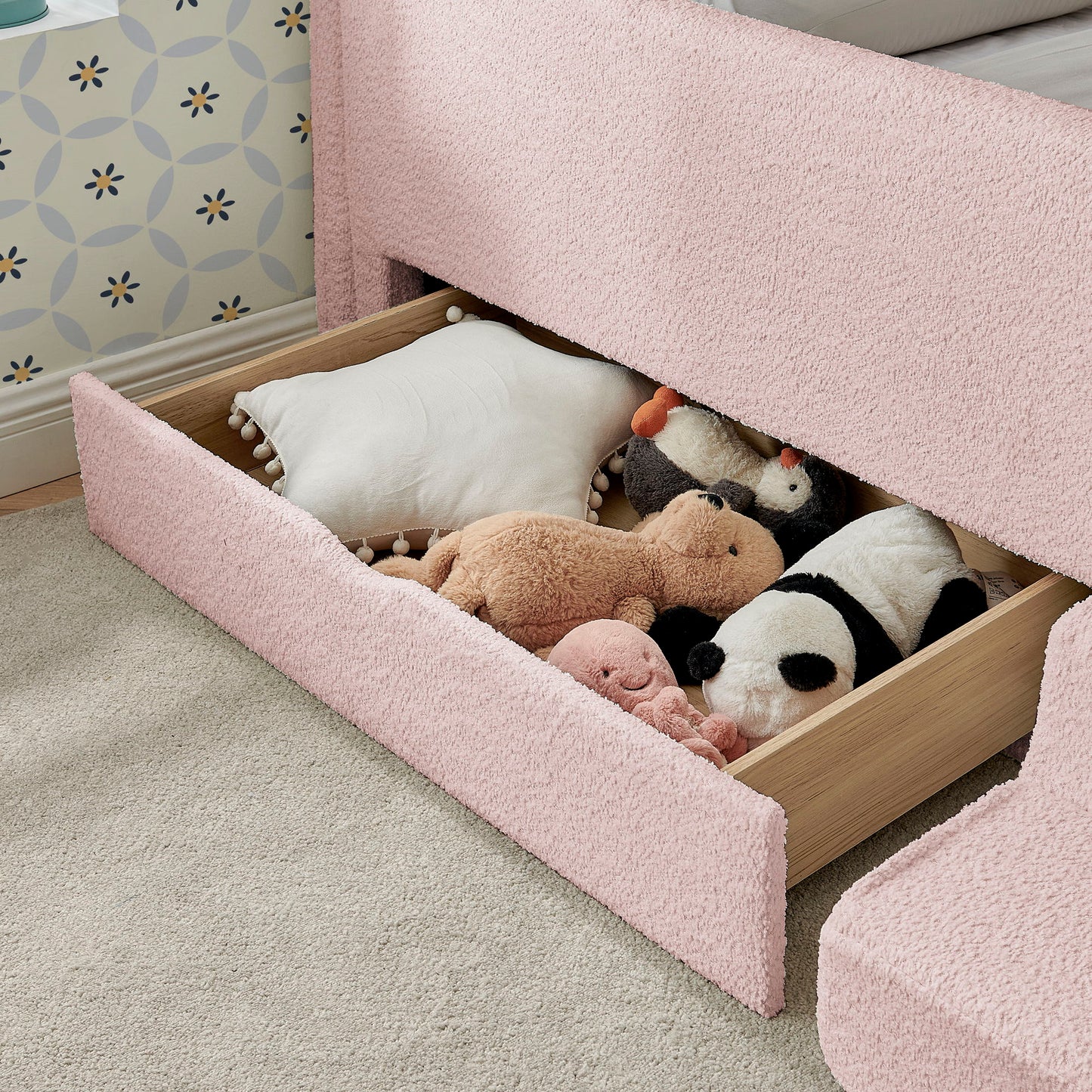 Safe Kids Bed With Guardrails And Storage - The Sleep Loft - Online Mattress Showroom NYC