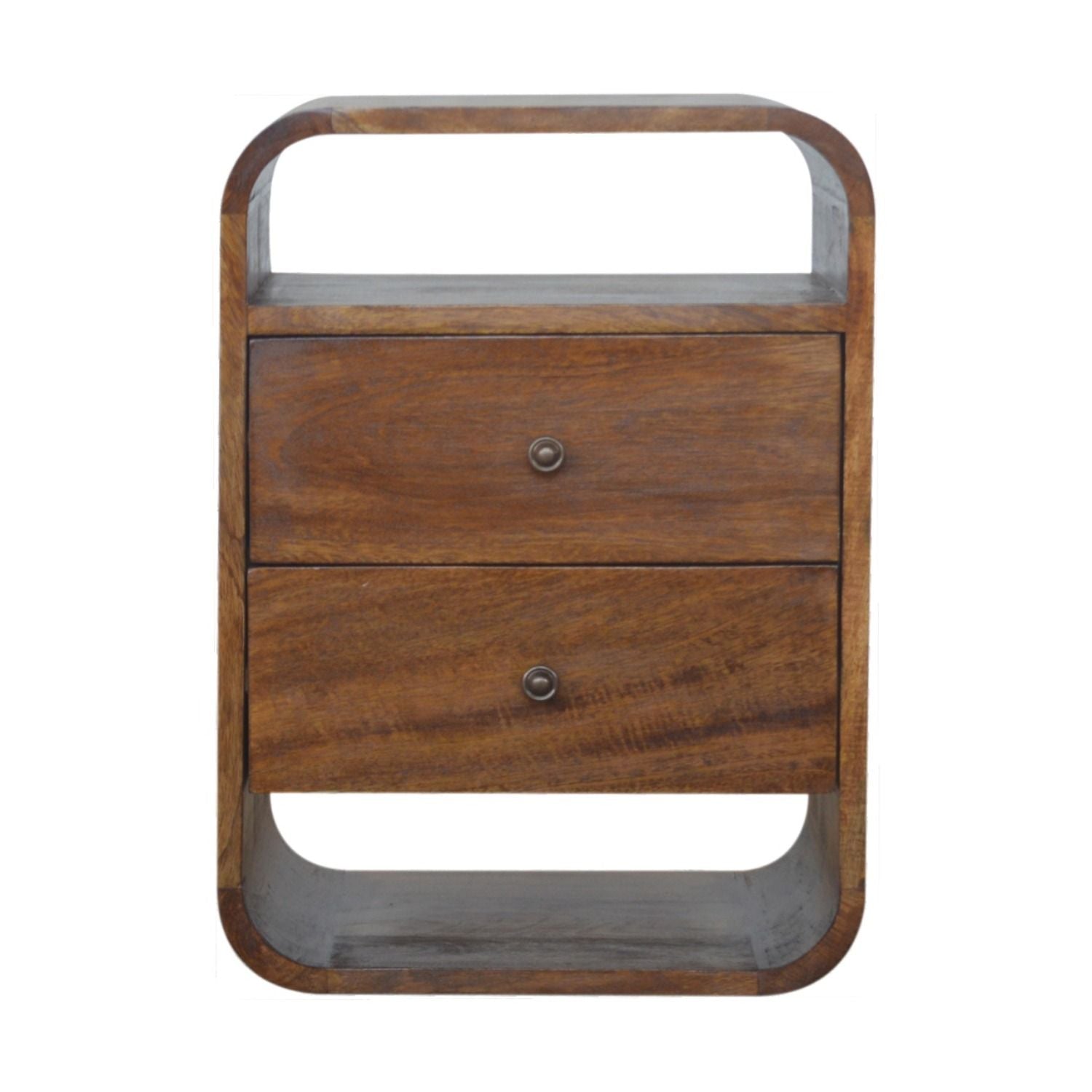 Curve Drawer Nightstand - The Sleep Loft - Online Mattress Showroom NYC