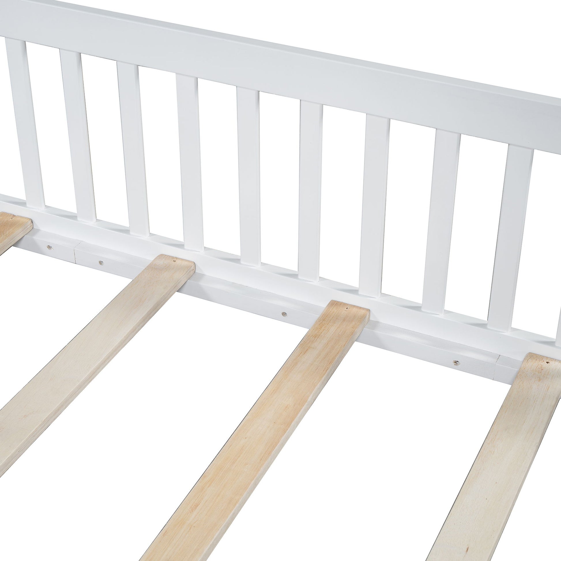 House Platform Bed With Guardrail - The Sleep Loft - Online Mattress Showroom NYC