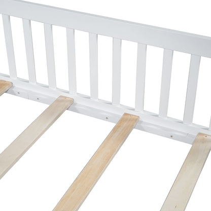 House Platform Bed With Guardrail - The Sleep Loft - Online Mattress Showroom NYC