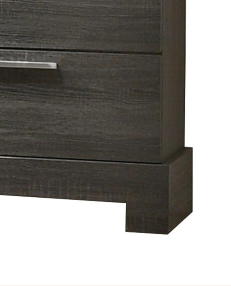 Lantha - Nightstand - Gray - The Sleep Loft - Online Mattress Showroom NYC