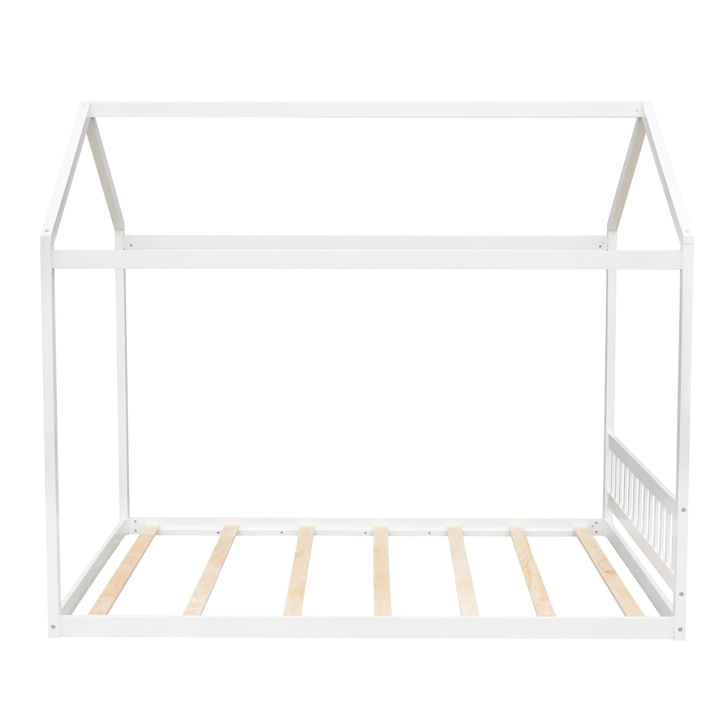 Wooden House Bed With Headboard - The Sleep Loft - Online Mattress Showroom NYC