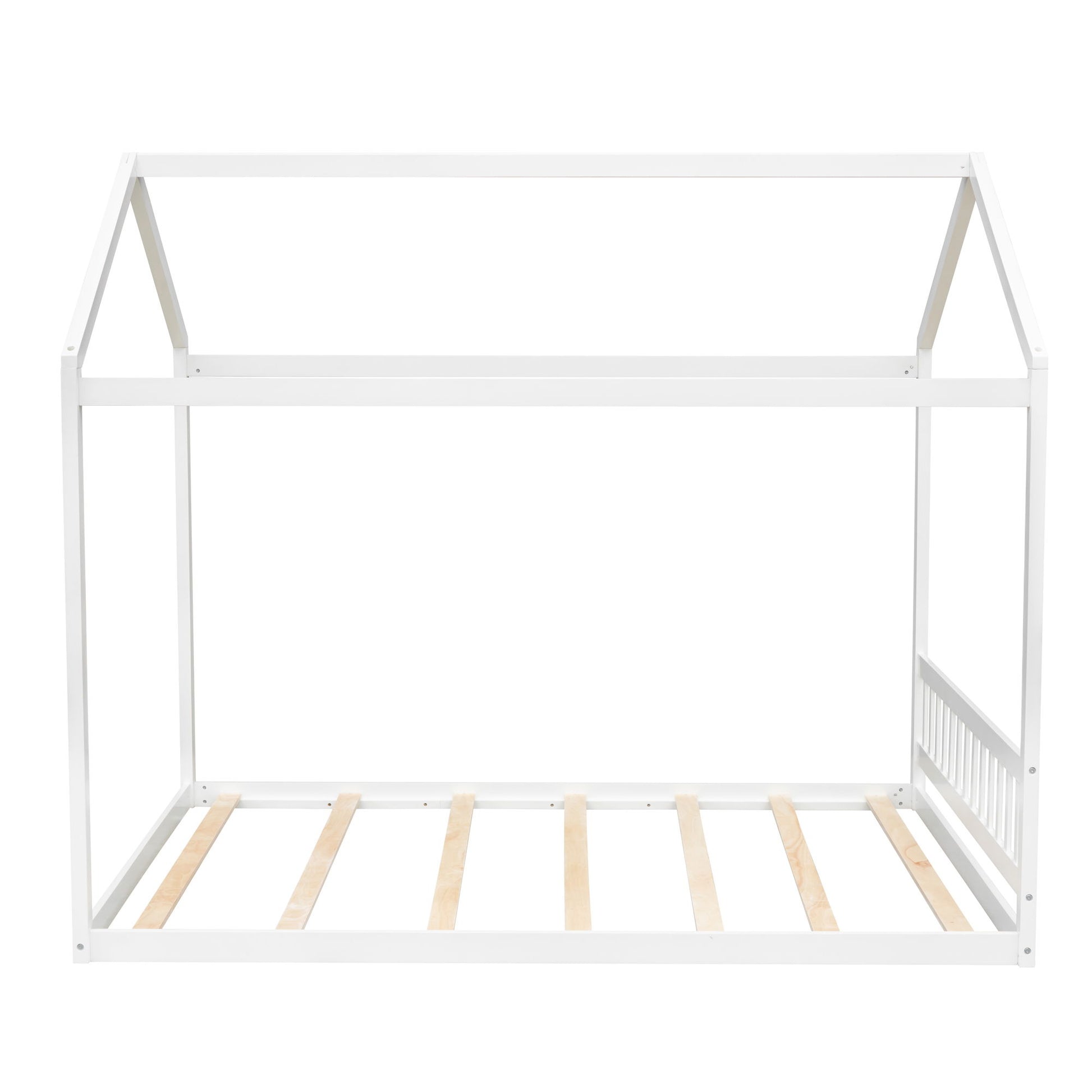 Wooden House Bed With Headboard - The Sleep Loft - Online Mattress Showroom NYC