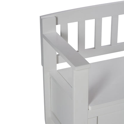 Brooklyn - Handcrafted Entryway Storage Bench - The Sleep Loft - Online Mattress Showroom NYC