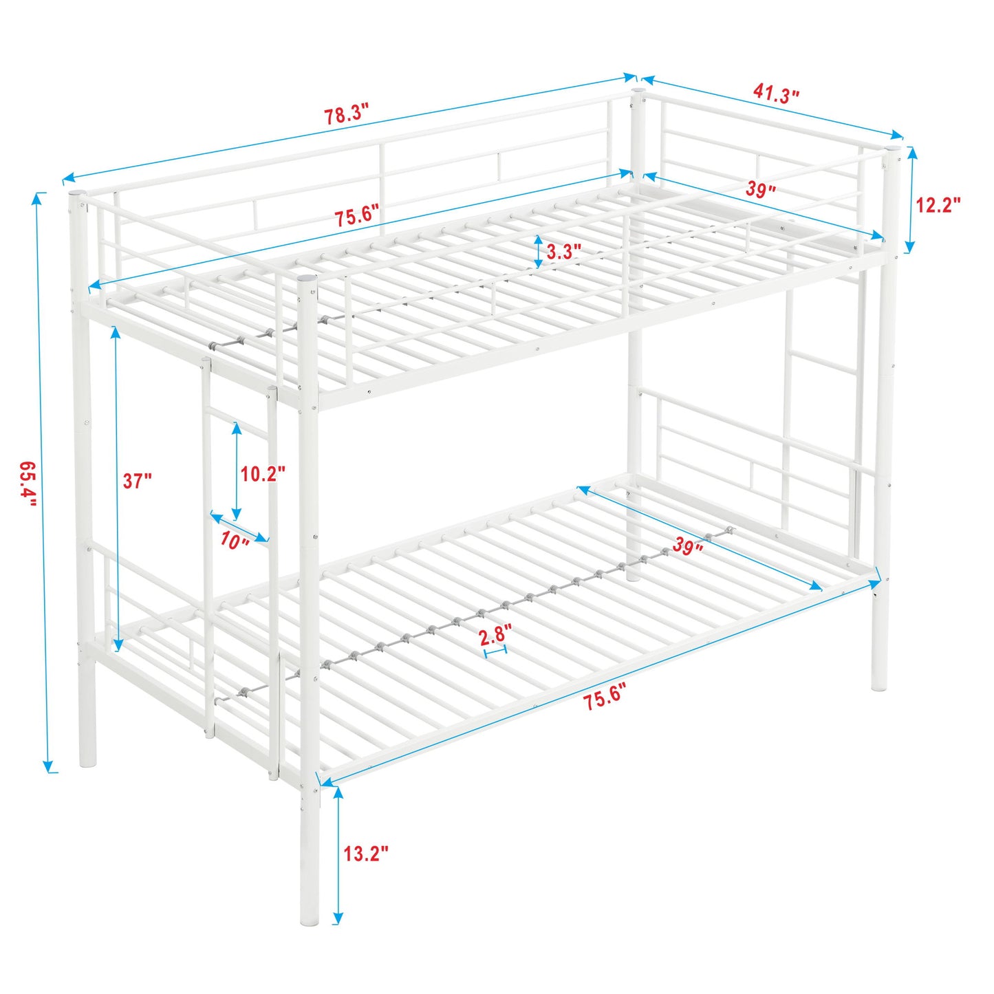 Bunk Bed With Trundle - The Sleep Loft - Online Mattress Showroom NYC