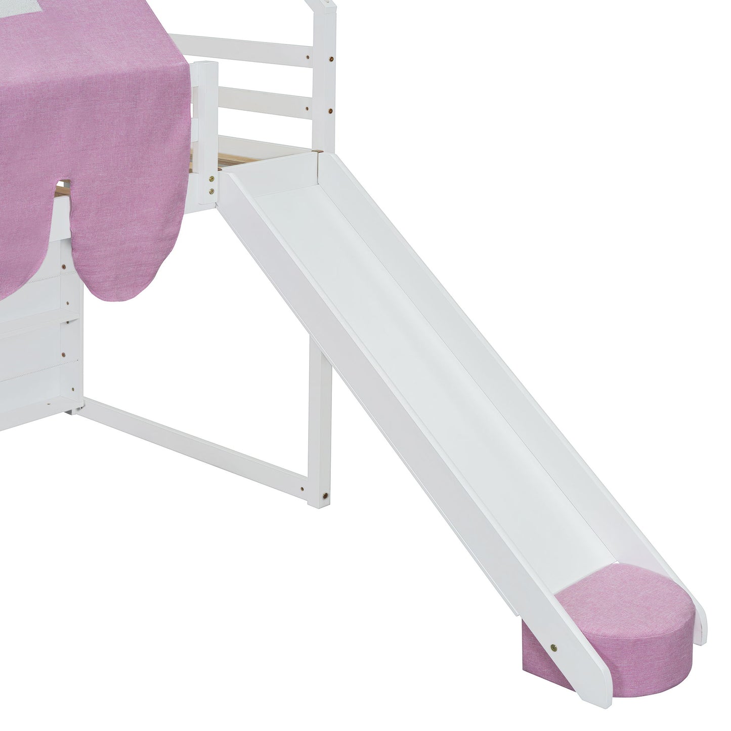 Loft Bed With House Shaped Frame And Tent - The Sleep Loft - Online Mattress Showroom NYC