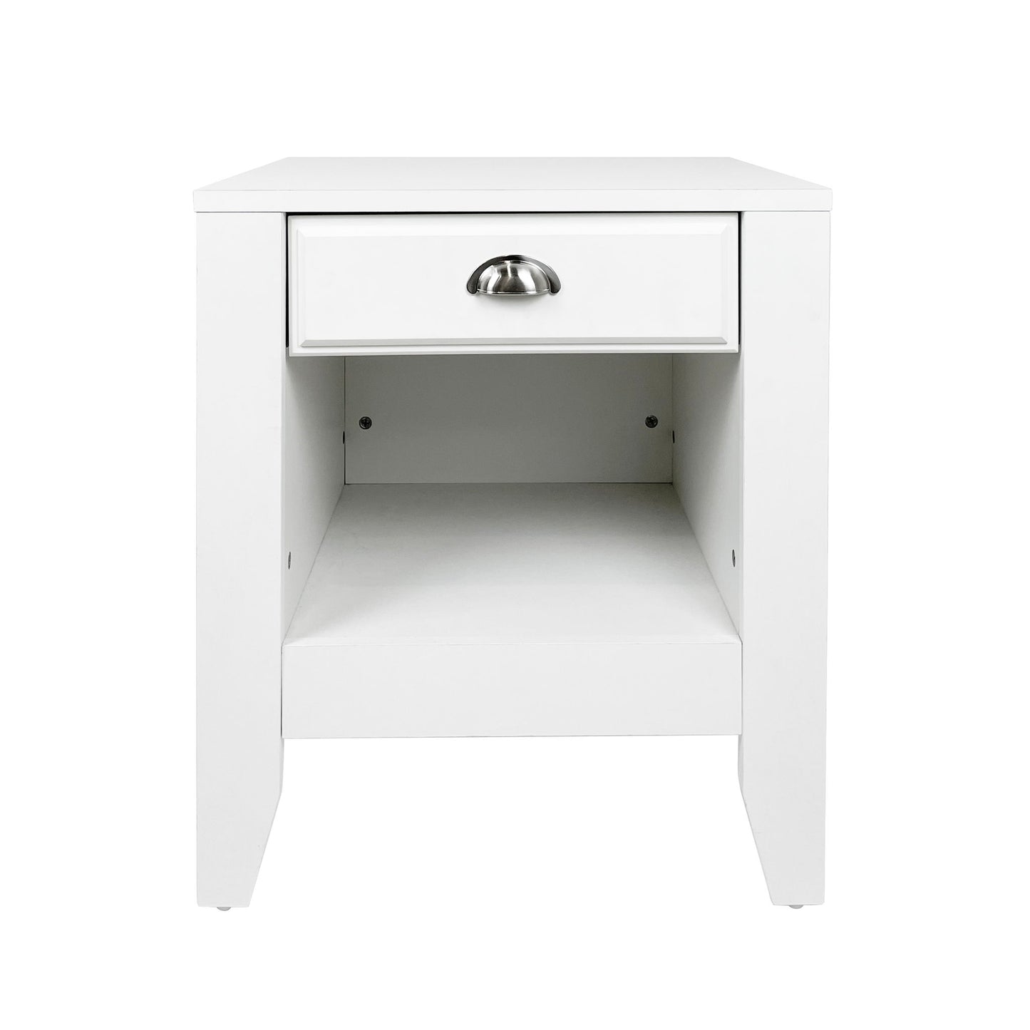 Cleary - Contemporary Nightstand With Drawer - The Sleep Loft - Online Mattress Showroom NYC