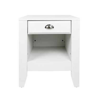 Cleary - Contemporary Nightstand With Drawer - The Sleep Loft - Online Mattress Showroom NYC