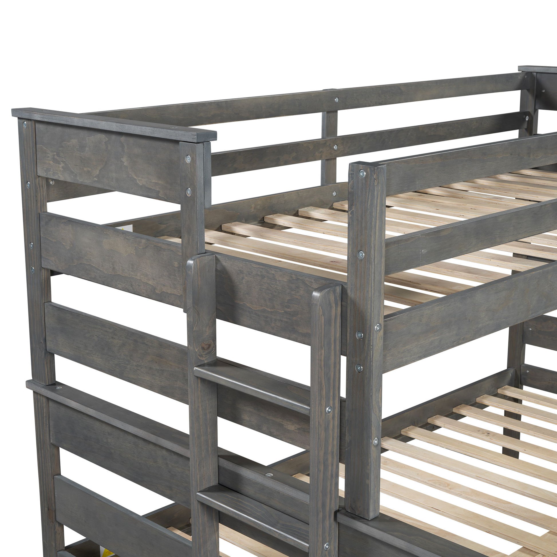 Detachable Design Bunk Bed With Ladder - The Sleep Loft - Online Mattress Showroom NYC