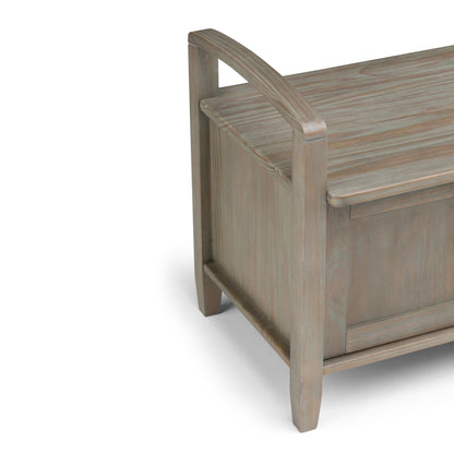 Warm Shaker - Handcrafted Entryway Storage Bench - The Sleep Loft - Online Mattress Showroom NYC