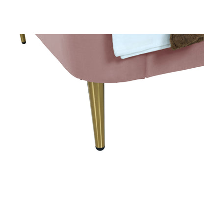 Mid-Century Modern Upholstered Bed With Curved Headboard - The Sleep Loft - Online Mattress Showroom NYC