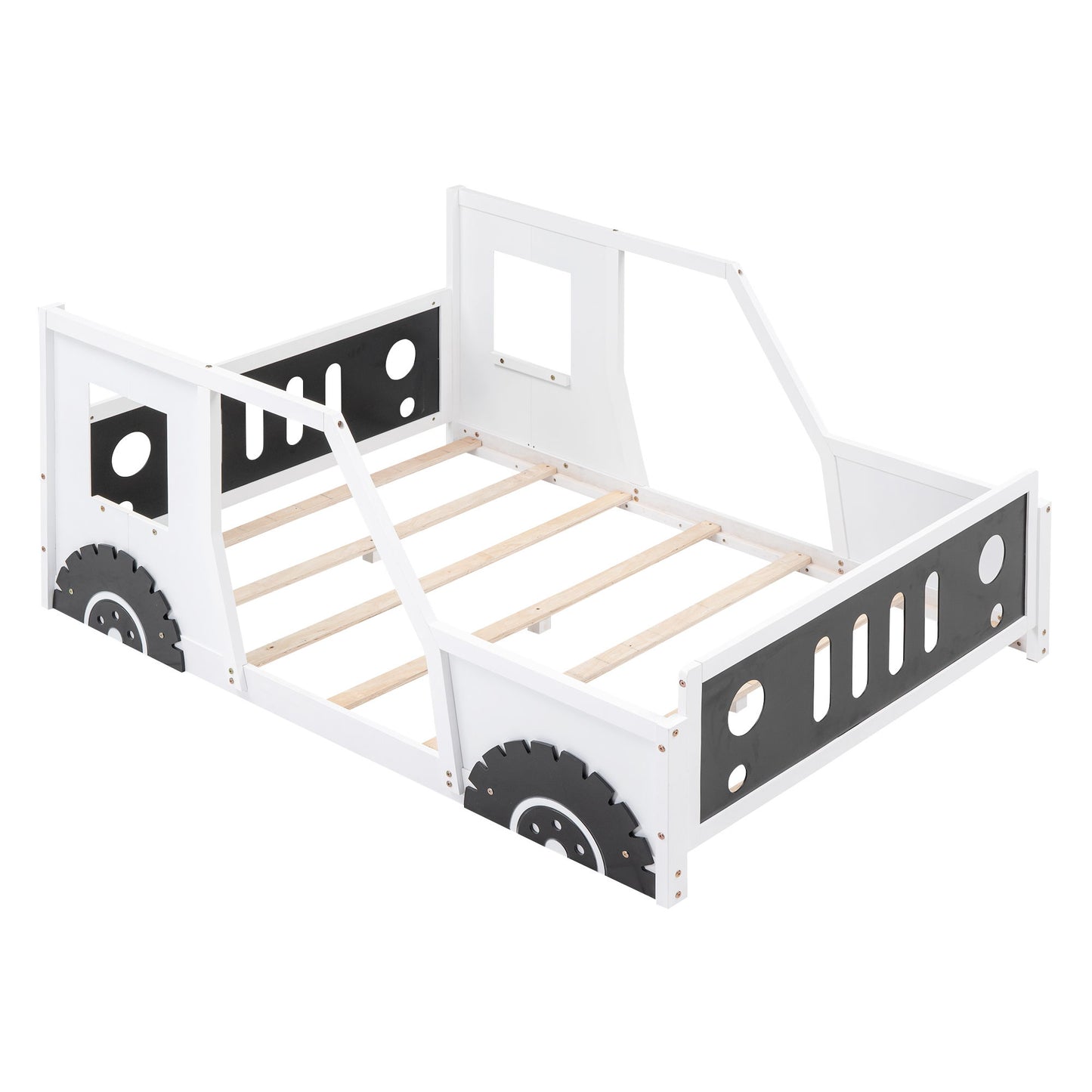 Classic Car Shaped Platform Bed With Wheels - The Sleep Loft - Online Mattress Showroom NYC