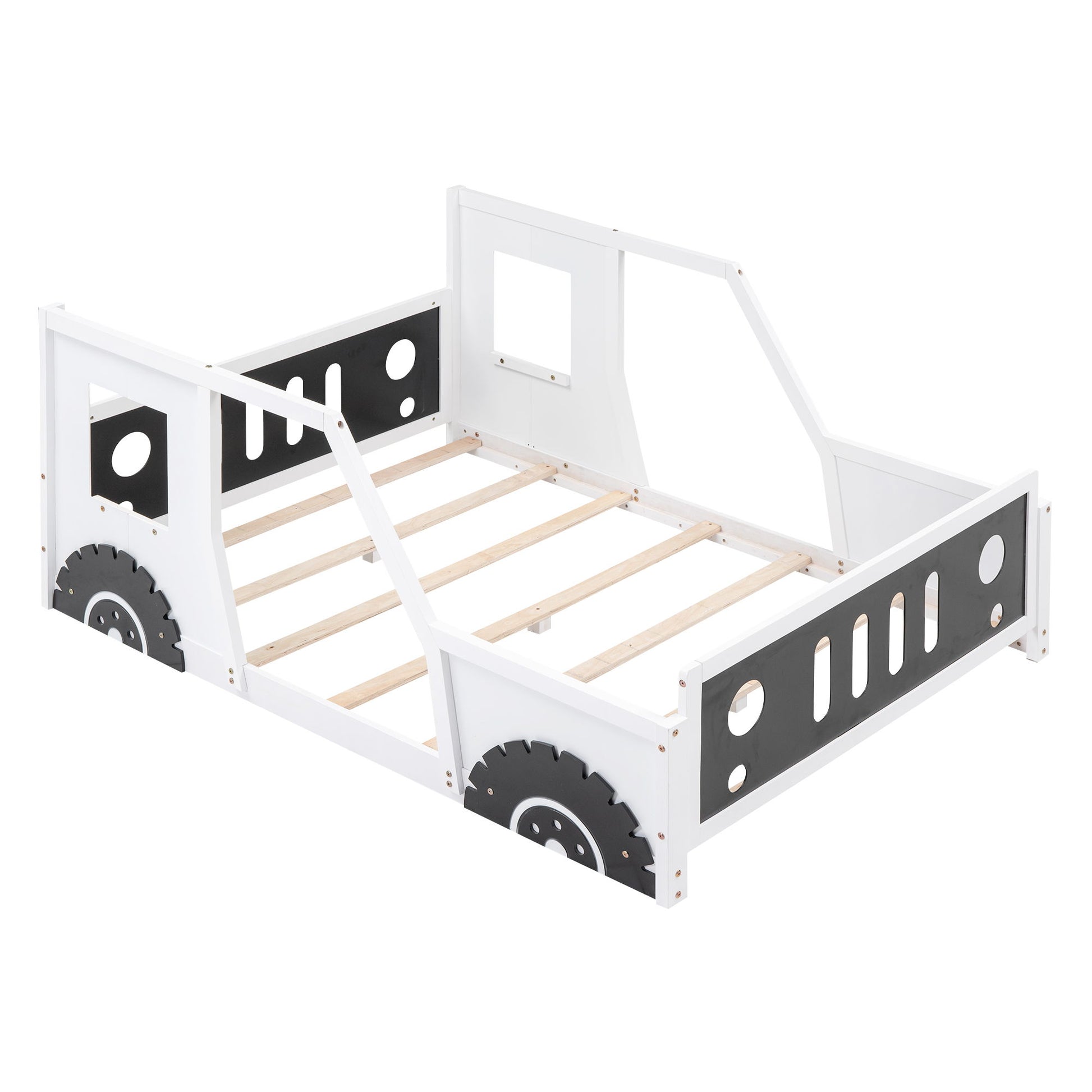 Classic Car Shaped Platform Bed With Wheels - The Sleep Loft - Online Mattress Showroom NYC