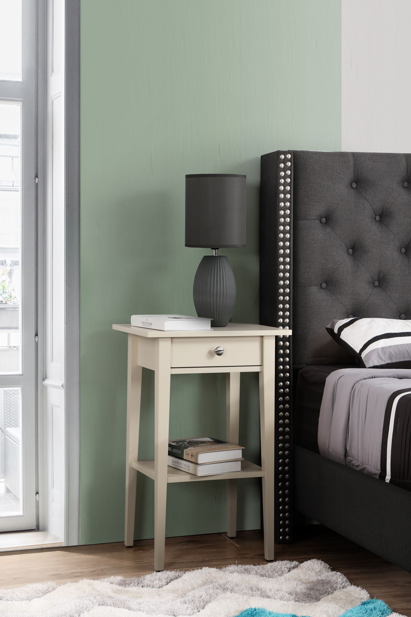 High Quality Wood Nightstand - The Sleep Loft - Online Mattress Showroom NYC