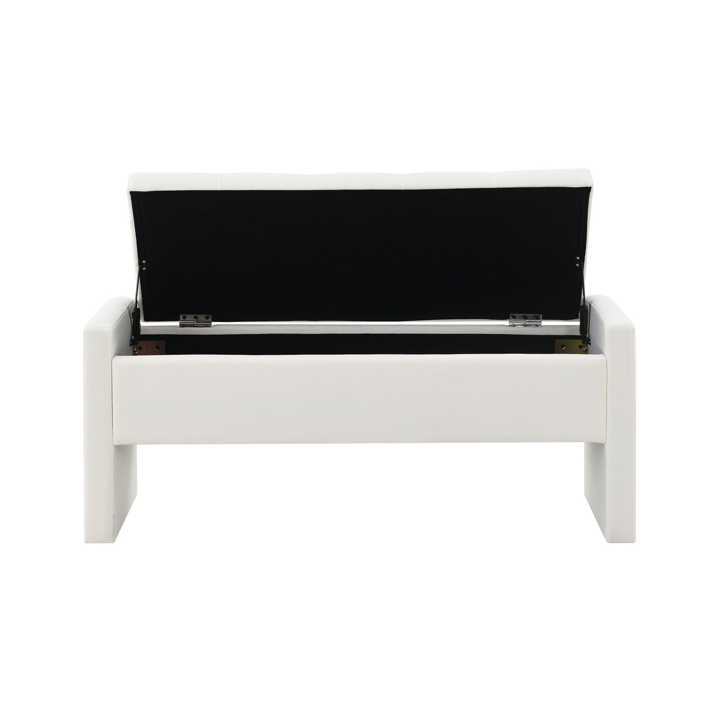 Modern Upholstered Large Bed End Bench With Storage - The Sleep Loft - Online Mattress Showroom NYC