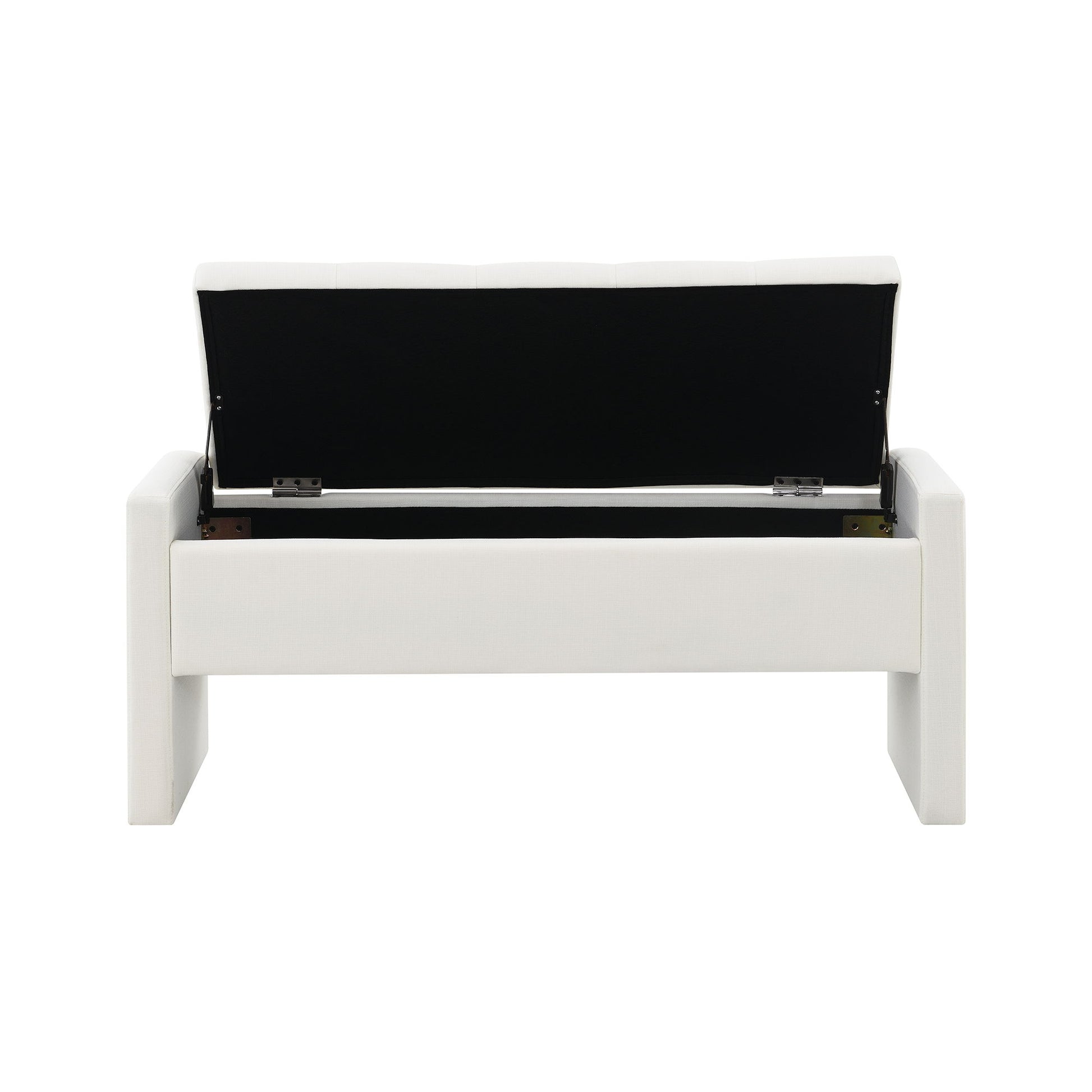 Modern Upholstered Large Bed End Bench With Storage - The Sleep Loft - Online Mattress Showroom NYC