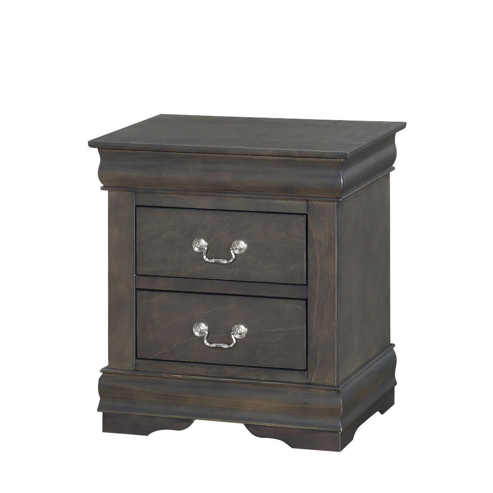 Louis Philippe - Accent Nightstand - The Sleep Loft - Online Mattress Showroom NYC