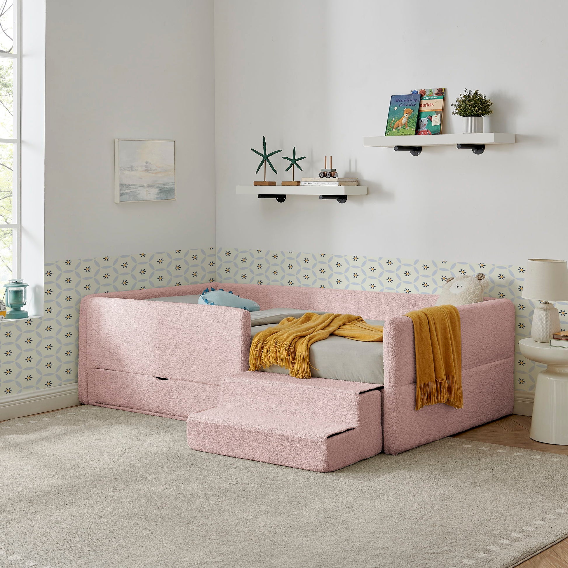 Safe Kids Bed With Guardrails And Storage - The Sleep Loft - Online Mattress Showroom NYC