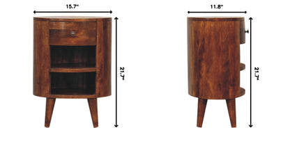 Cortez - Bedside Table - The Sleep Loft - Online Mattress Showroom NYC