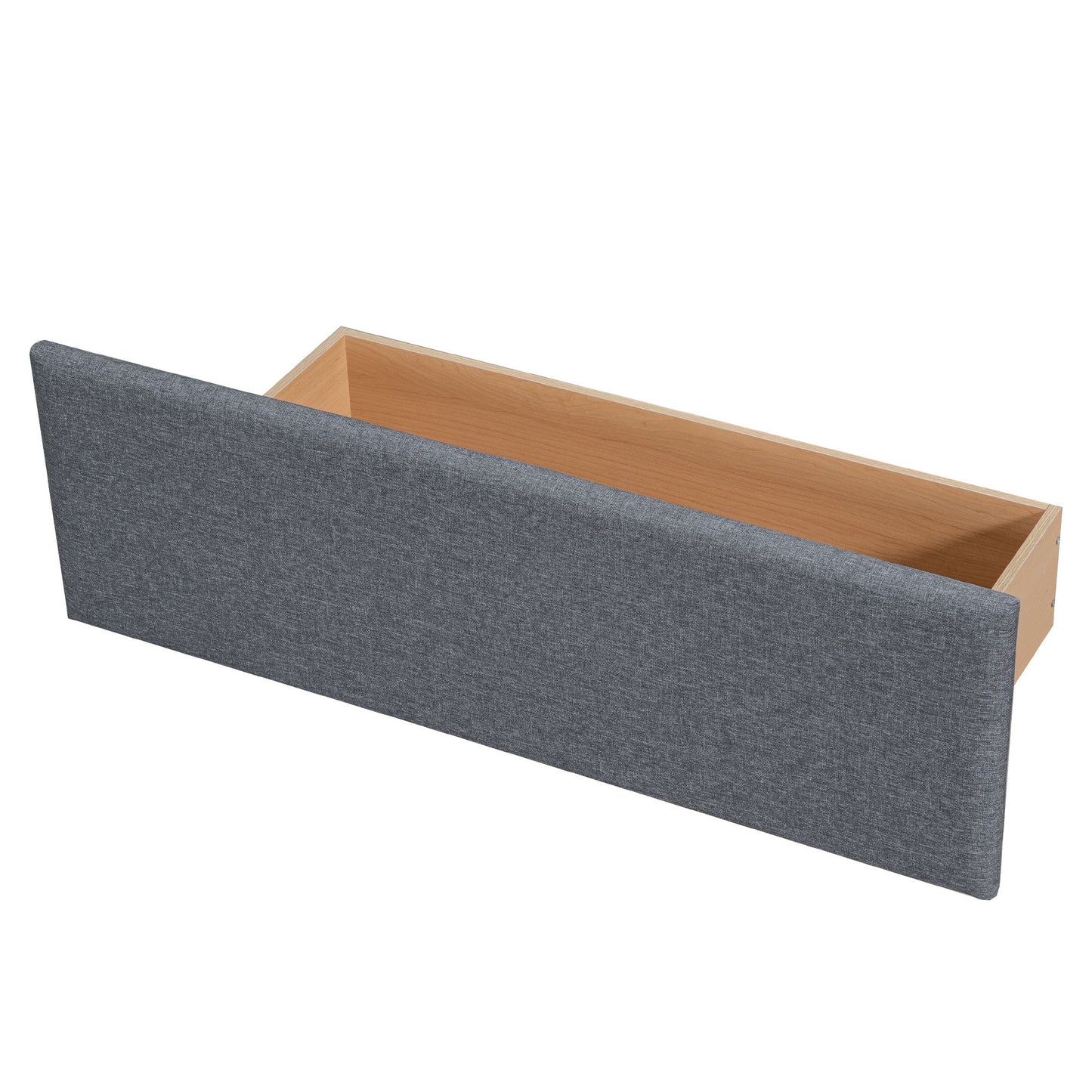 Upholstered Platform Bed With Trundle & Drawers - The Sleep Loft - Online Mattress Showroom NYC