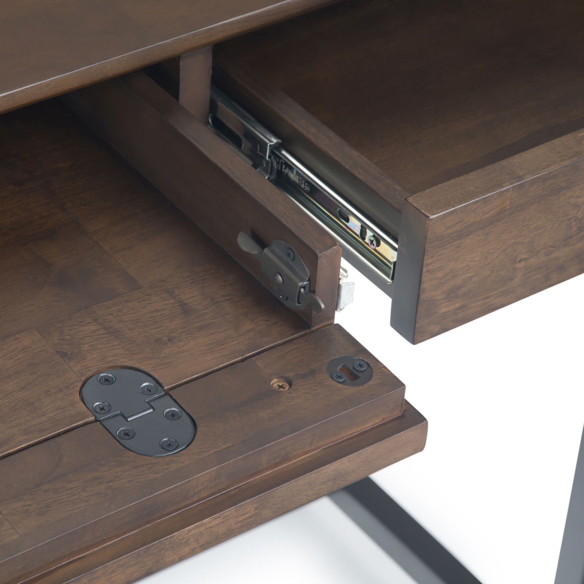 Banting - Desk - Walnut Brown - The Sleep Loft - Online Mattress Showroom NYC