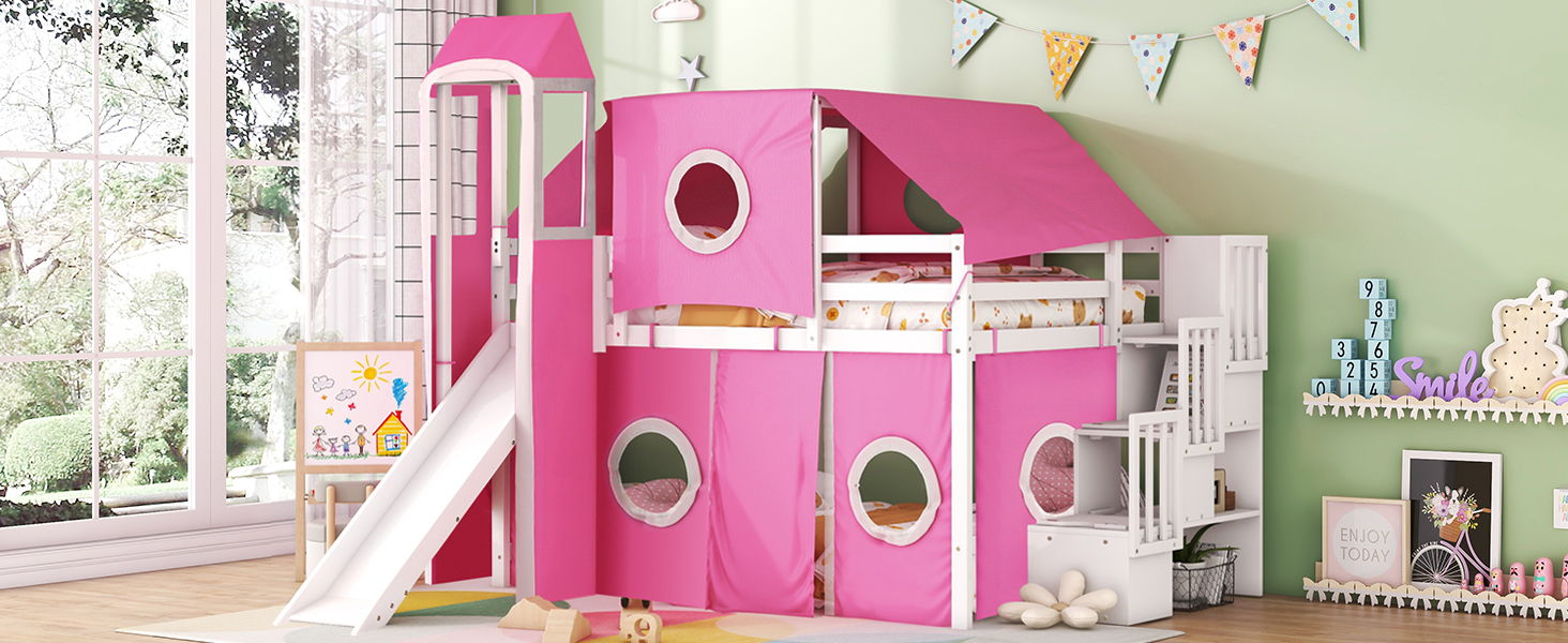 Loft Bed With Tent And Tower - The Sleep Loft - Online Mattress Showroom NYC