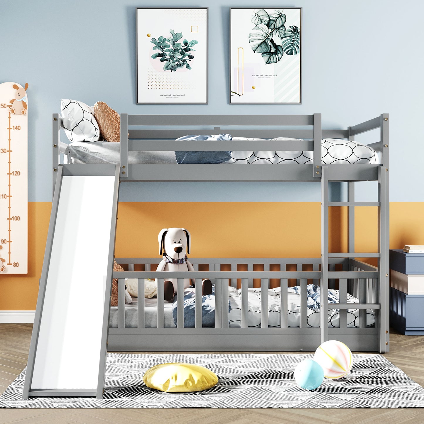 Functional Bunk Bed & Convertible Ladder And Slide - The Sleep Loft - Online Mattress Showroom NYC