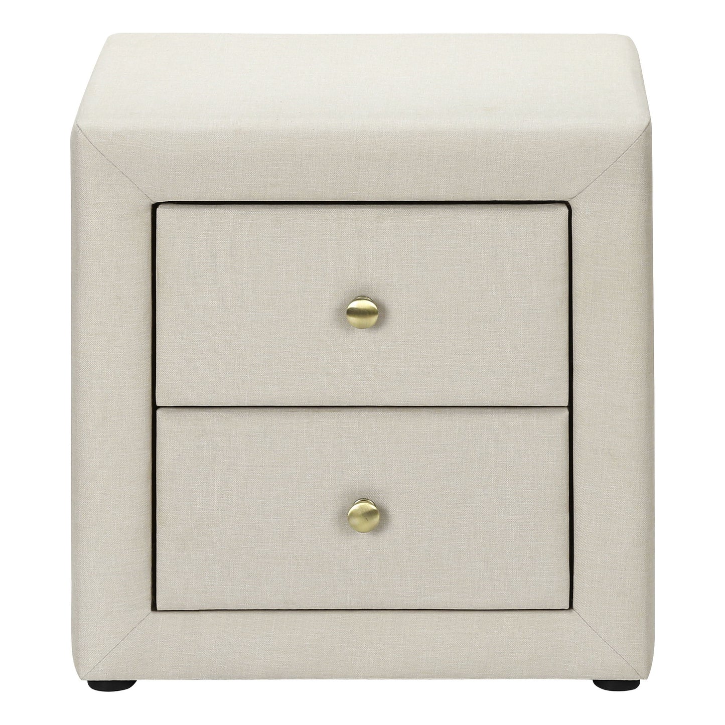 Nightstand, Storage Drawer Versatile Use, Upholstered, Transitional - The Sleep Loft - Online Mattress Showroom NYC