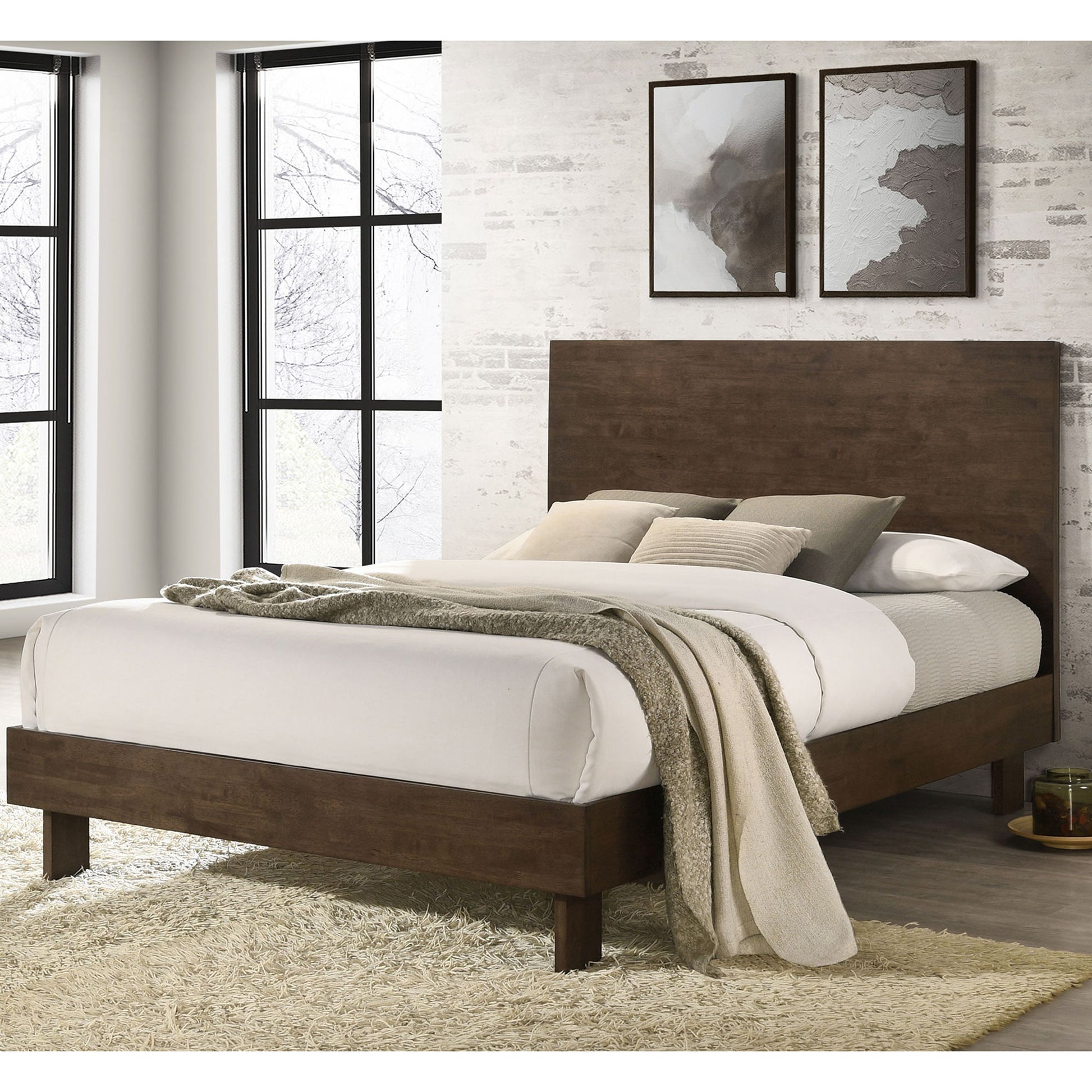 Hemlock - Platform Bed With Tall Headboard - The Sleep Loft - Online Mattress Showroom NYC