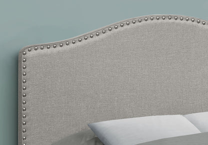 Full Size, Bed Headboard Only Upholstered, Transitional - Gray - The Sleep Loft - Online Mattress Showroom NYC