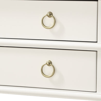 Carmona - 2 Drawer Tray Top Nightstand Pulls - The Sleep Loft - Online Mattress Showroom NYC