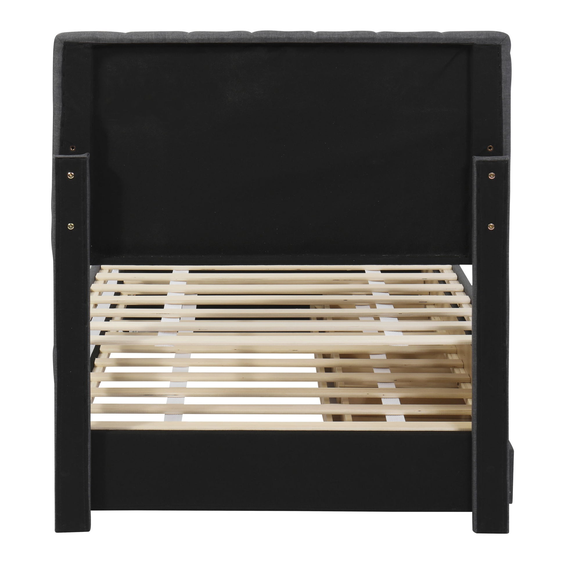 Upholstered Design Platform Bed With Trundle - The Sleep Loft - Online Mattress Showroom NYC