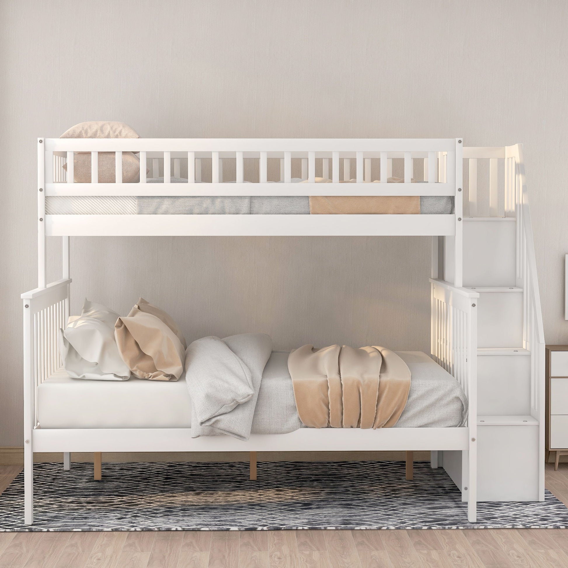 Bunk Bed With Staircase - The Sleep Loft - Online Mattress Showroom NYC