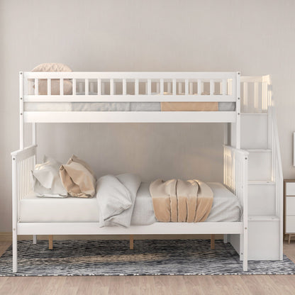 Bunk Bed With Staircase - The Sleep Loft - Online Mattress Showroom NYC