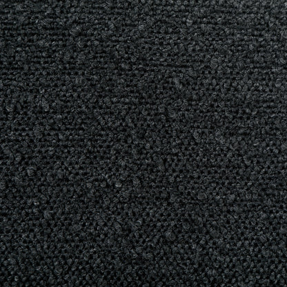 Petra Boucle Upholstered Accent Side Chair Black