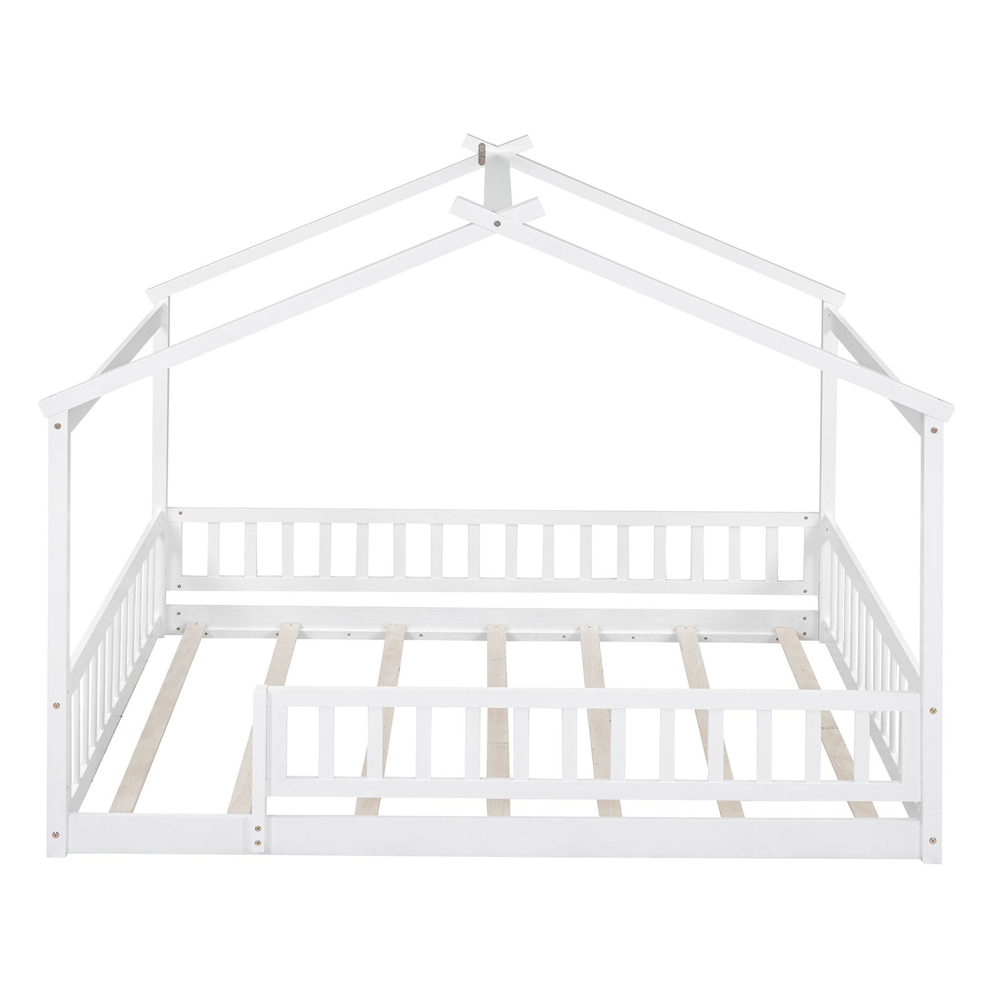 Bed House Bed Frame With Fence - The Sleep Loft - Online Mattress Showroom NYC