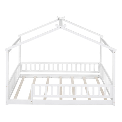 Bed House Bed Frame With Fence - The Sleep Loft - Online Mattress Showroom NYC
